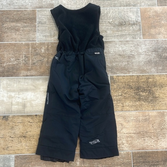 Obermeyer Unisex Kids Black Snow Bib Snow Pants Size 4 - Picture 2 of 6